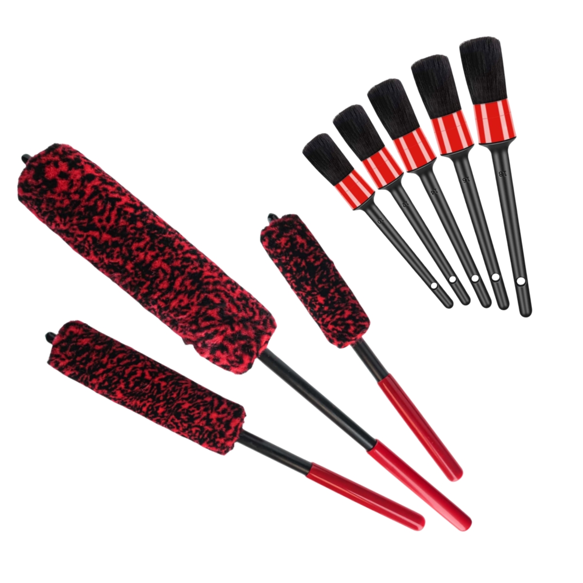 Interior Detailing Kit - Набор многофункциональных щеток для чистки автомобильных
