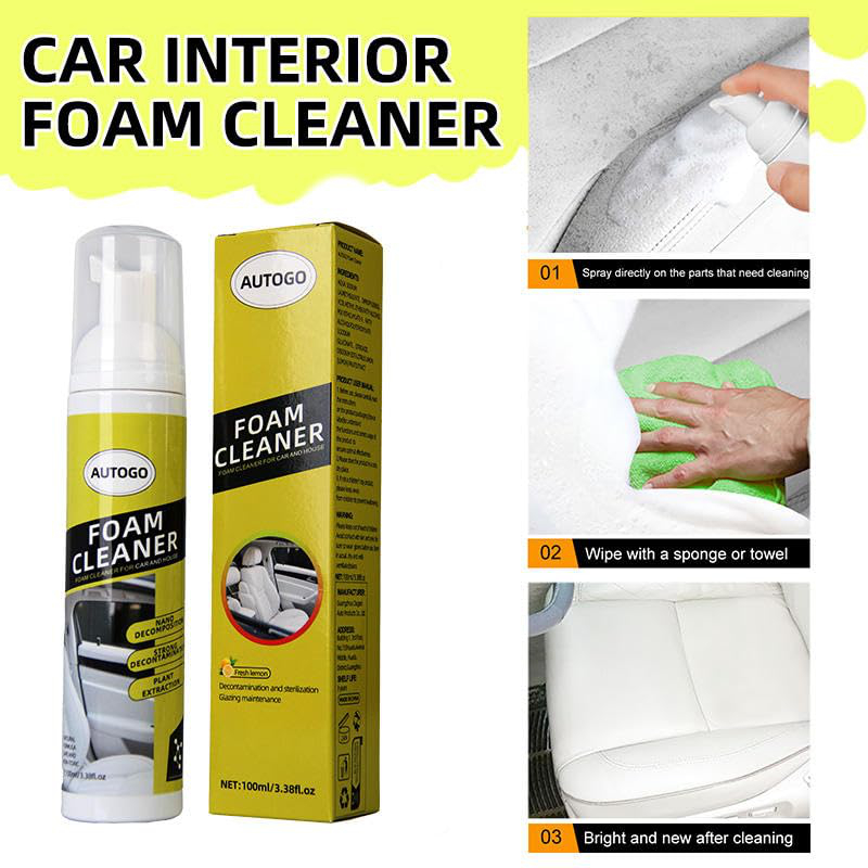 Многофункциональное пенное сре – обзор и цена Leather Cleaner Interior